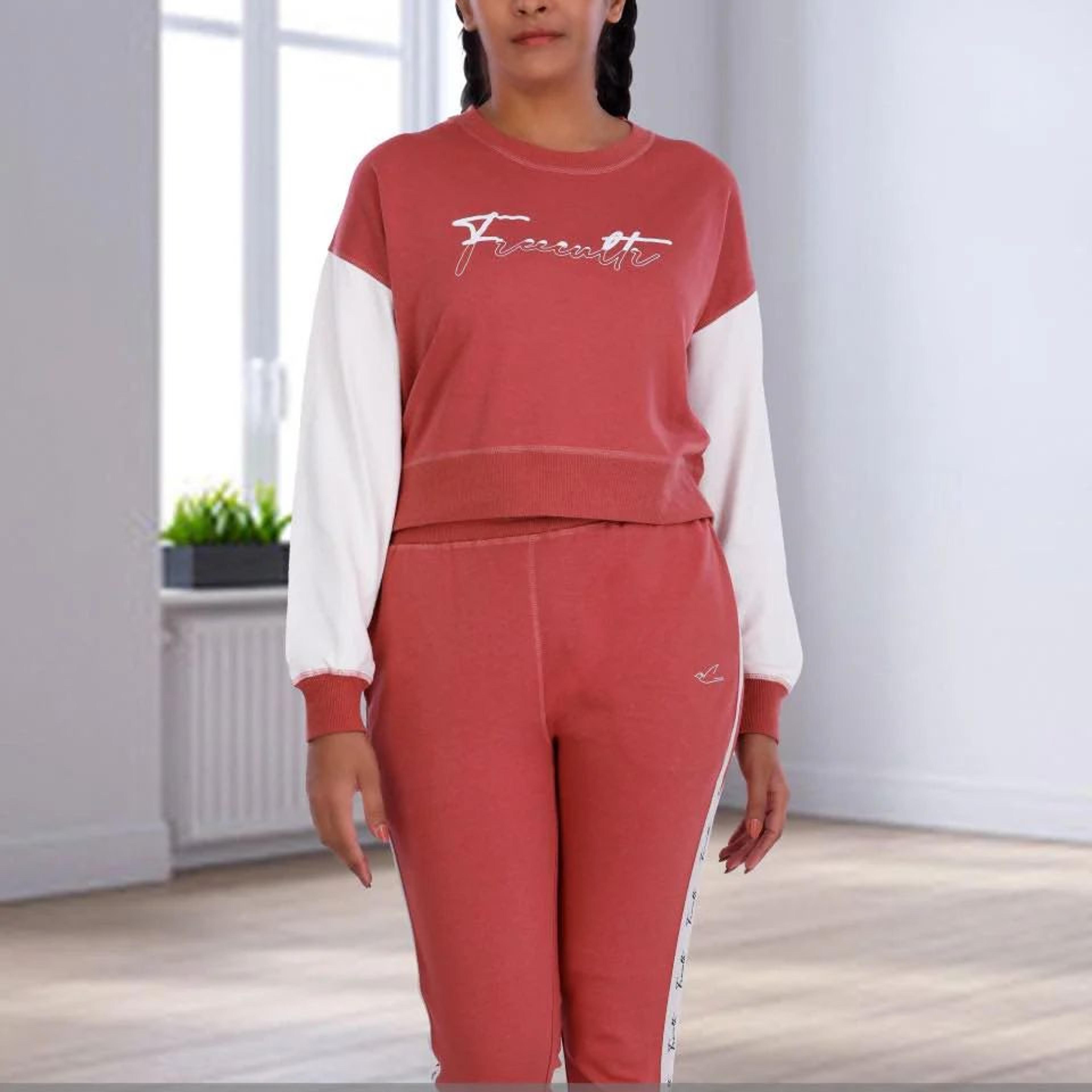 Women Brick Red Modal Co-ord Set