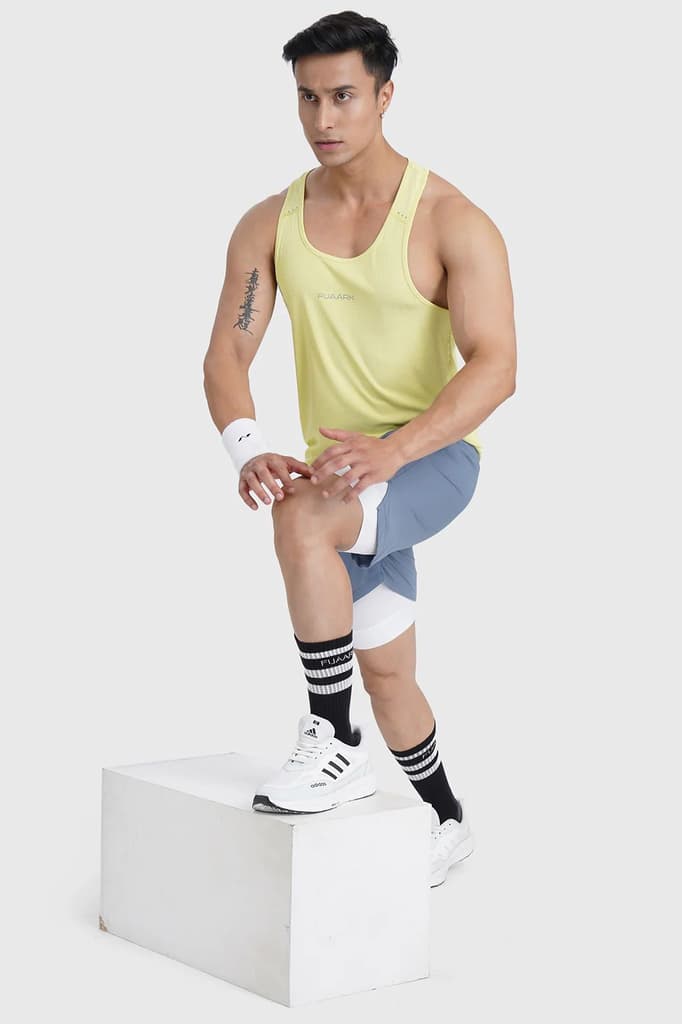 Checks Running Tank Lime — photo 4