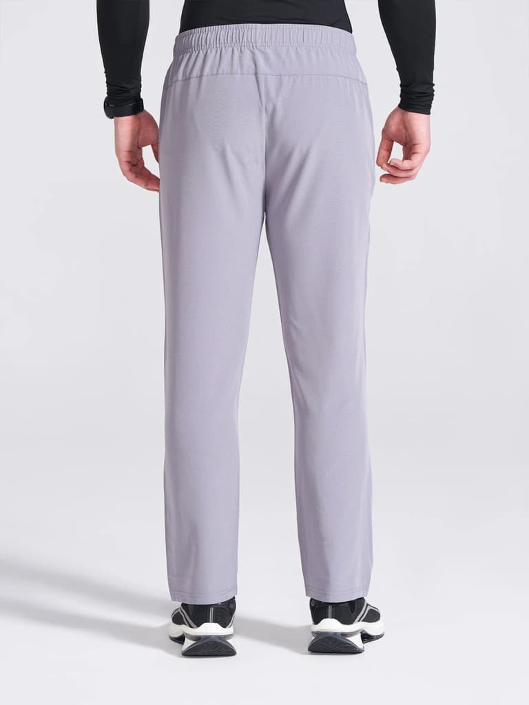 Men's Grey Regular Fit Track Pants — photo 6