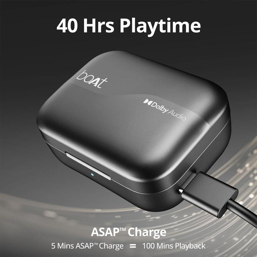 boAt Airdopes 800 | Wireless Earbuds with 40 Hours Playback,Dolby Audio, BEAST™ Mode, ASAP™ Charge, ENx™ Technology — photo 7