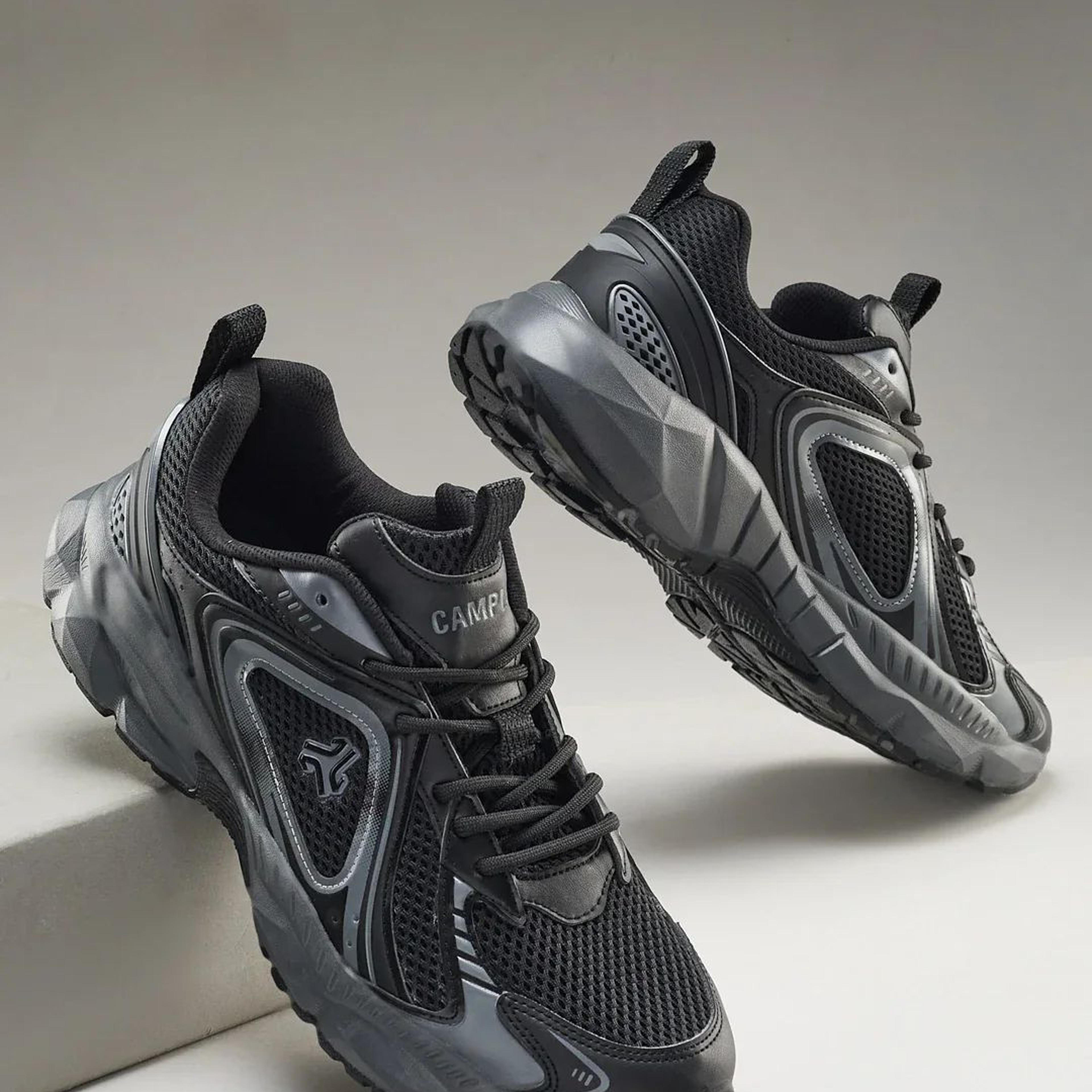 ENCORE Black Men's Sneakers