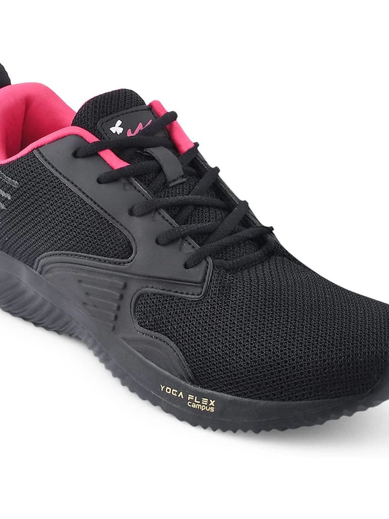 NOOR PLUS Black Women's Running Shoes — photo 5