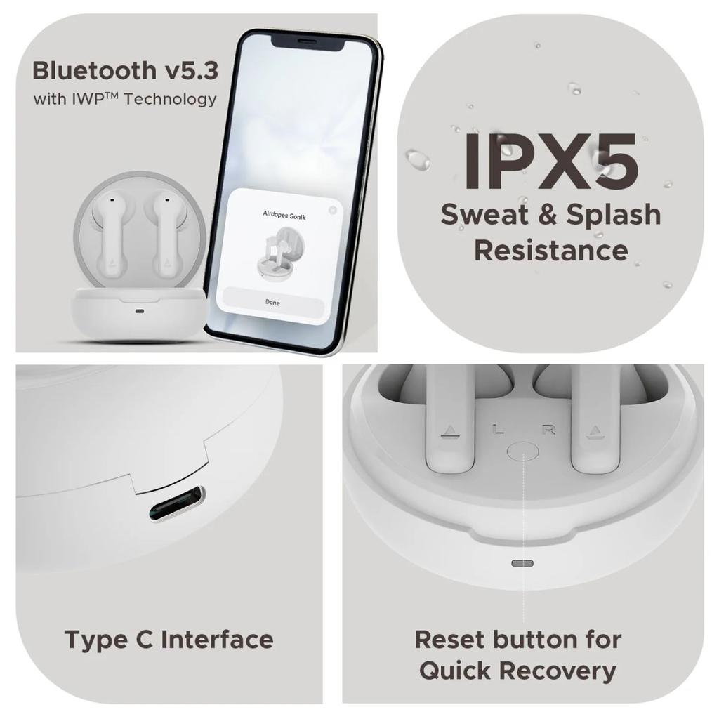 boAt Airdopes Sonik | Wireless Earbuds with 60 Hours Playback, Bluetooth v5.3, ENx™ Technology, ASAP™ Charge — photo 6