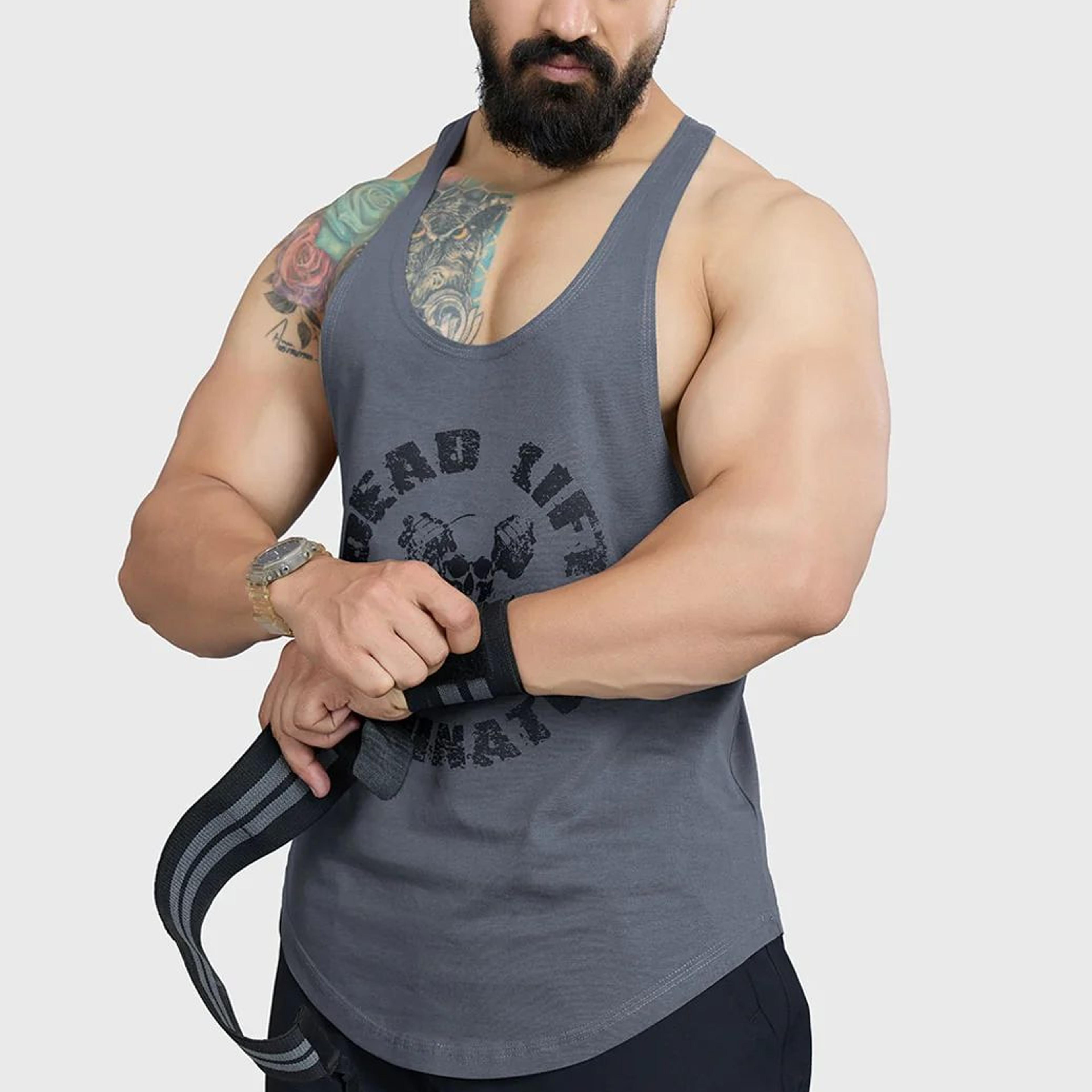 DeadLift Stringer Grey