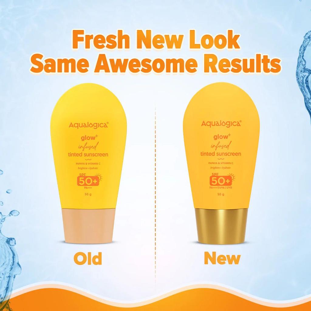 Glow+ Infused Tinted Sunscreen With Papaya & Vitamin C