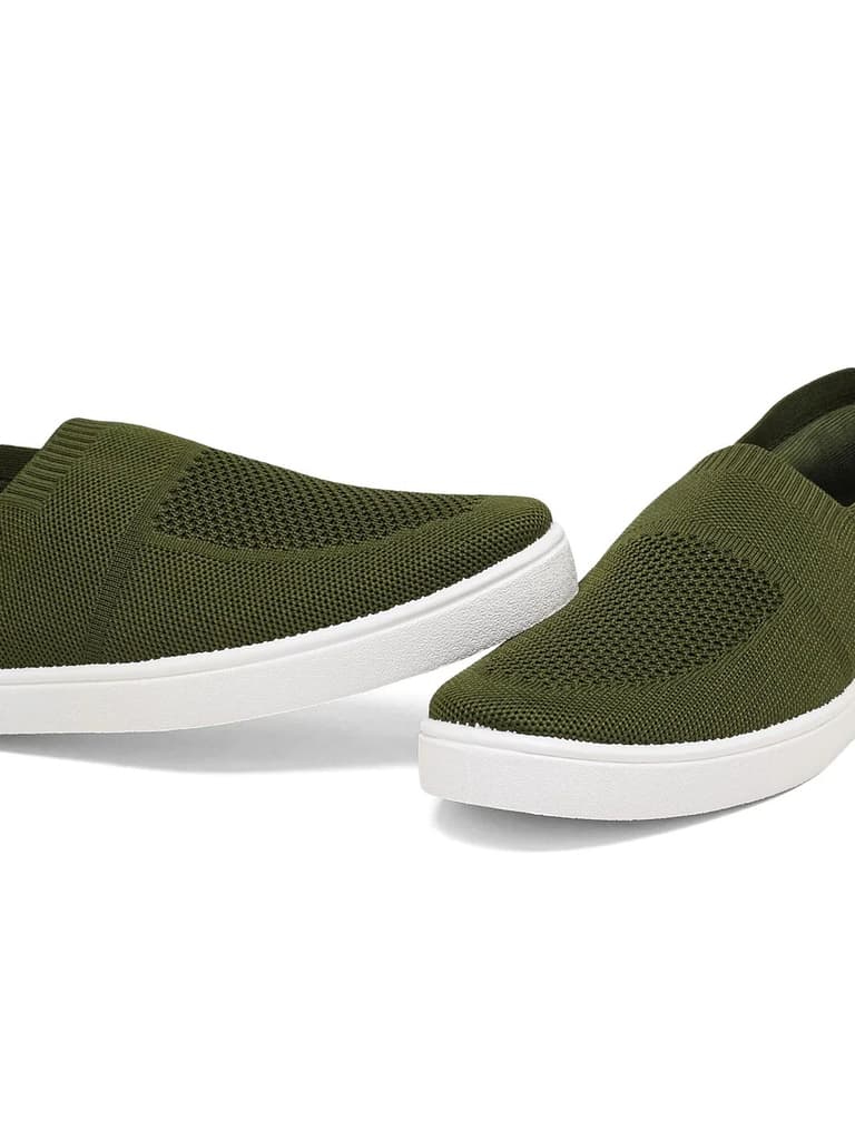 AXTO Olive Men's Walking Shoes — photo 7