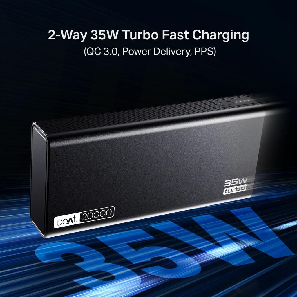 Energyshroom PB435 Turbo | Powerbank with 35W Fast Charging, 20,000mAh, 12-Layer Smart IC Protection, Aluminium Casing — photo 5