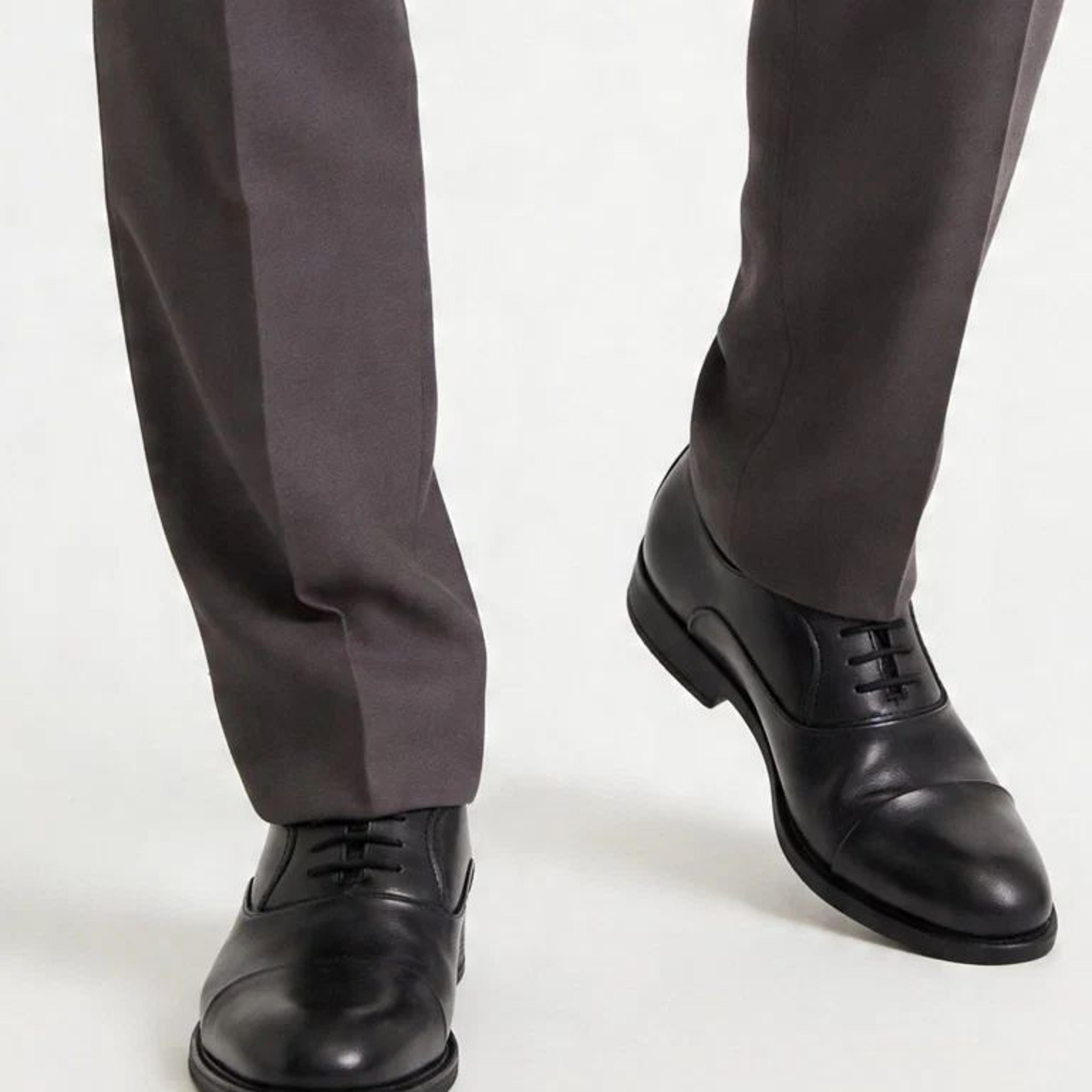 SOLEPLAY Black Formal Oxford Shoes