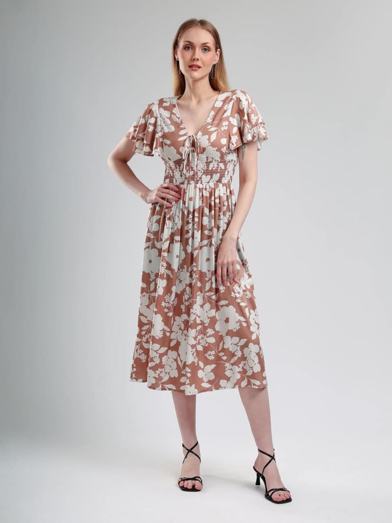 Cory Edge Garden muse dress- Floral printed — photo 3