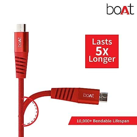 Para-Armour Type-C Cable 1.5M | Type-C Cable for Mobile Phones, Durable Nylon Braiding, 1.5 Meter length, 10000+ bends lifespan — photo 7