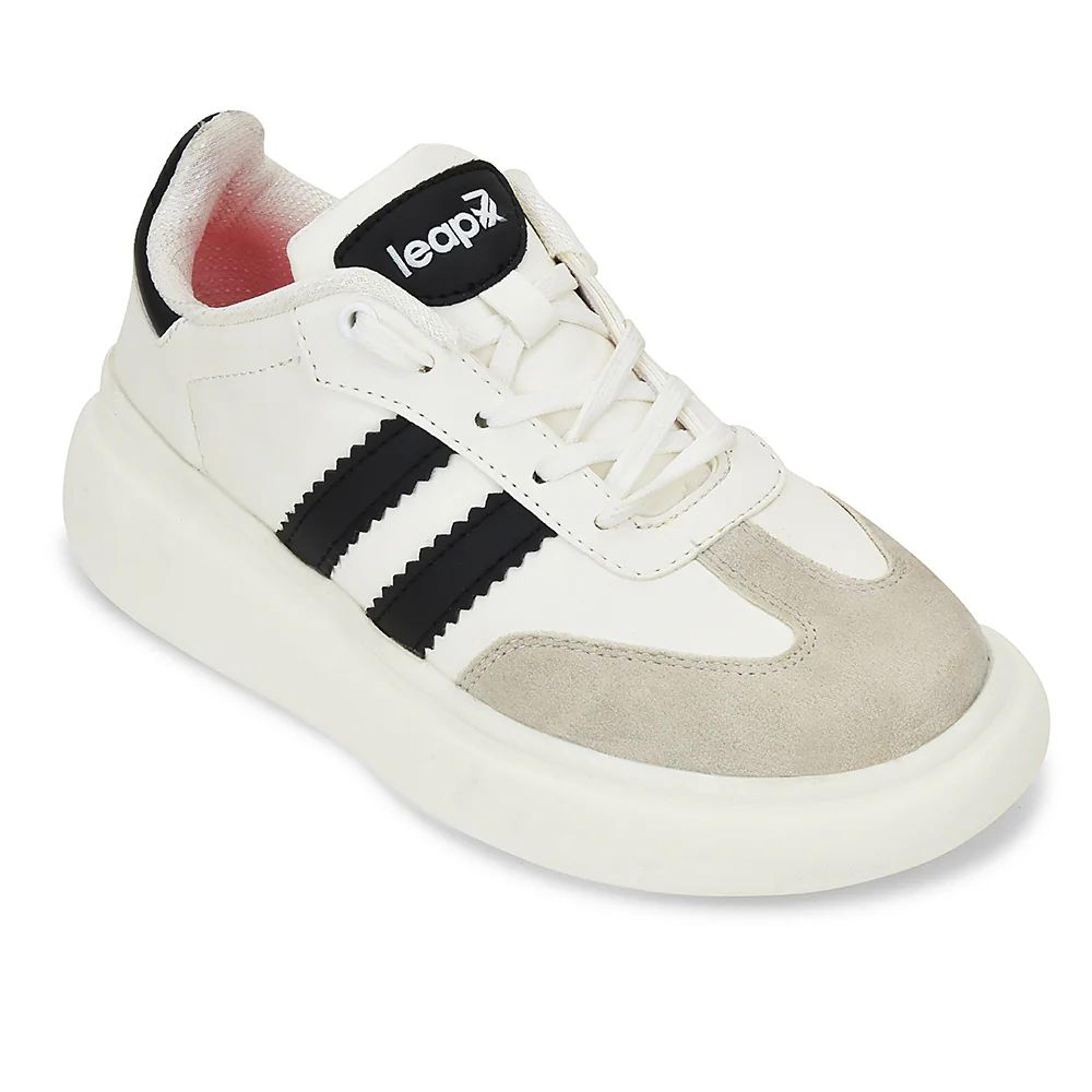 Leap7x White Casual Sneakers For Women BELEXI-1E By Liberty