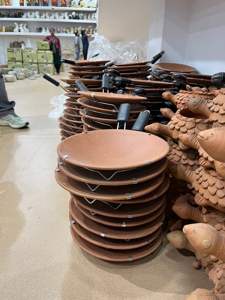 Clay Pottery | Handmade | Ceramic | Brown