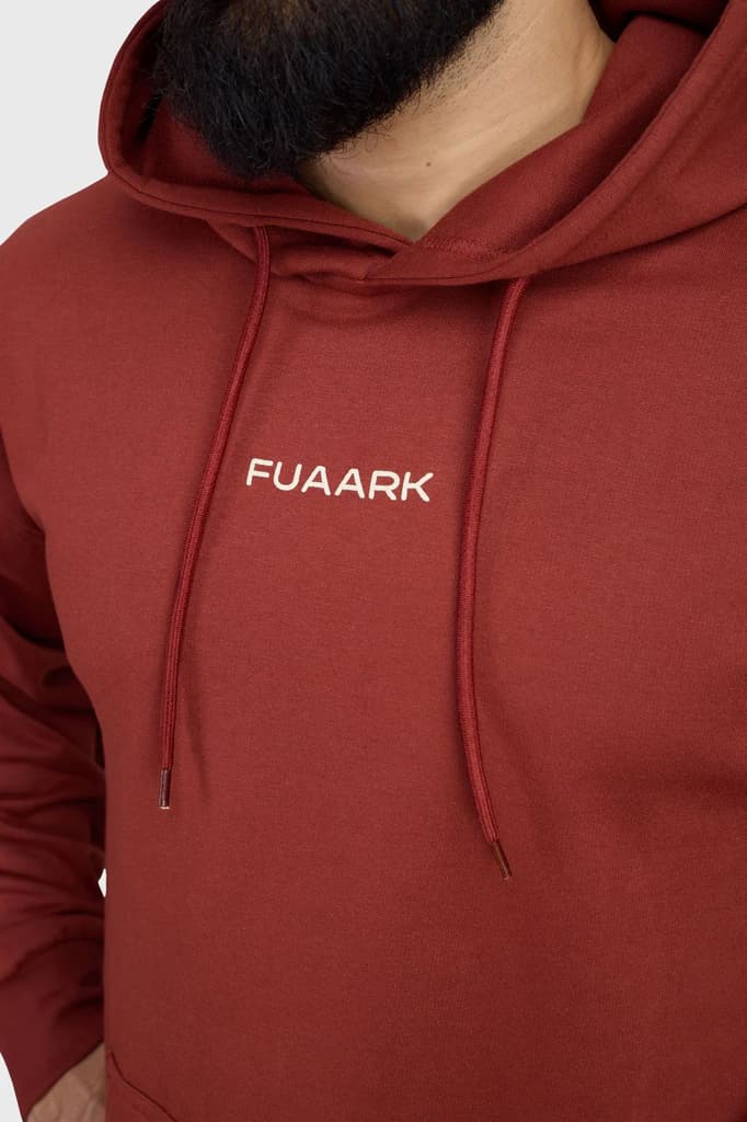 Signature Oversized Hoodie Rust — photo 3