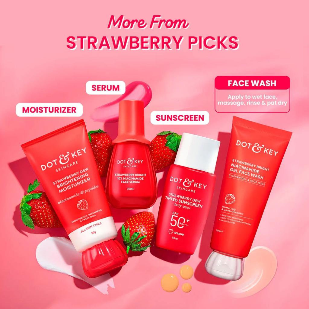 Strawberry Bright Niacinamide Gel Face Wash — photo 6
