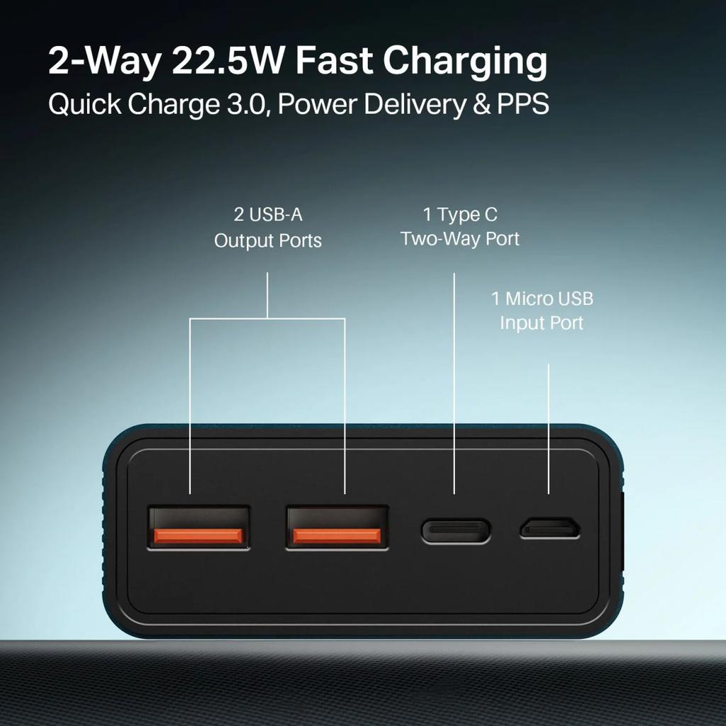 boAt Energyshroom PB400 | Powerbank with 20000mAh battery capacity with Smart IC protection — photo 9