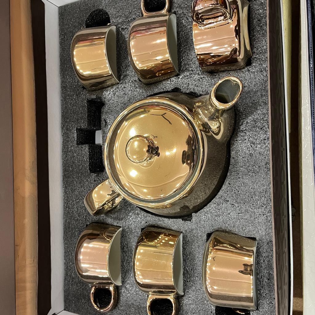 Tea Kettle | Kitchen & Dining | Metal | Gold