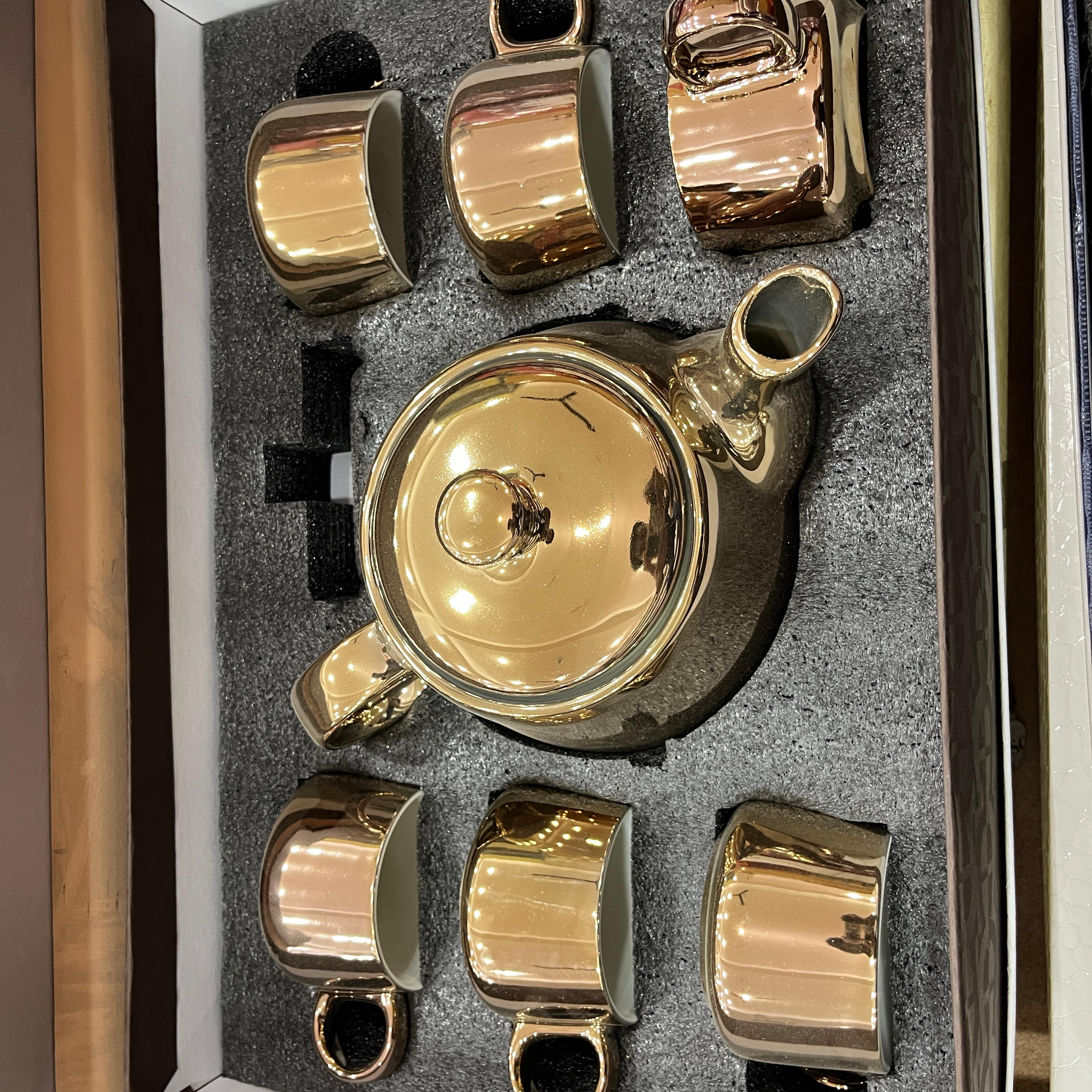 Tea Kettle | Kitchen & Dining | Metal | Gold