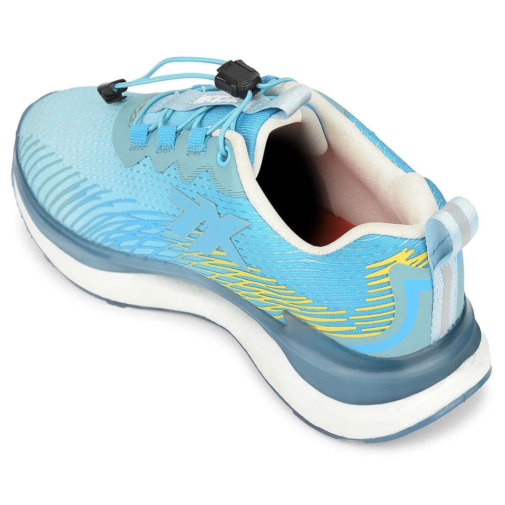 Leap7x Sky Blue Sports Lacing Running Shoes For Women CHELSY-3 By Liberty — photo 5