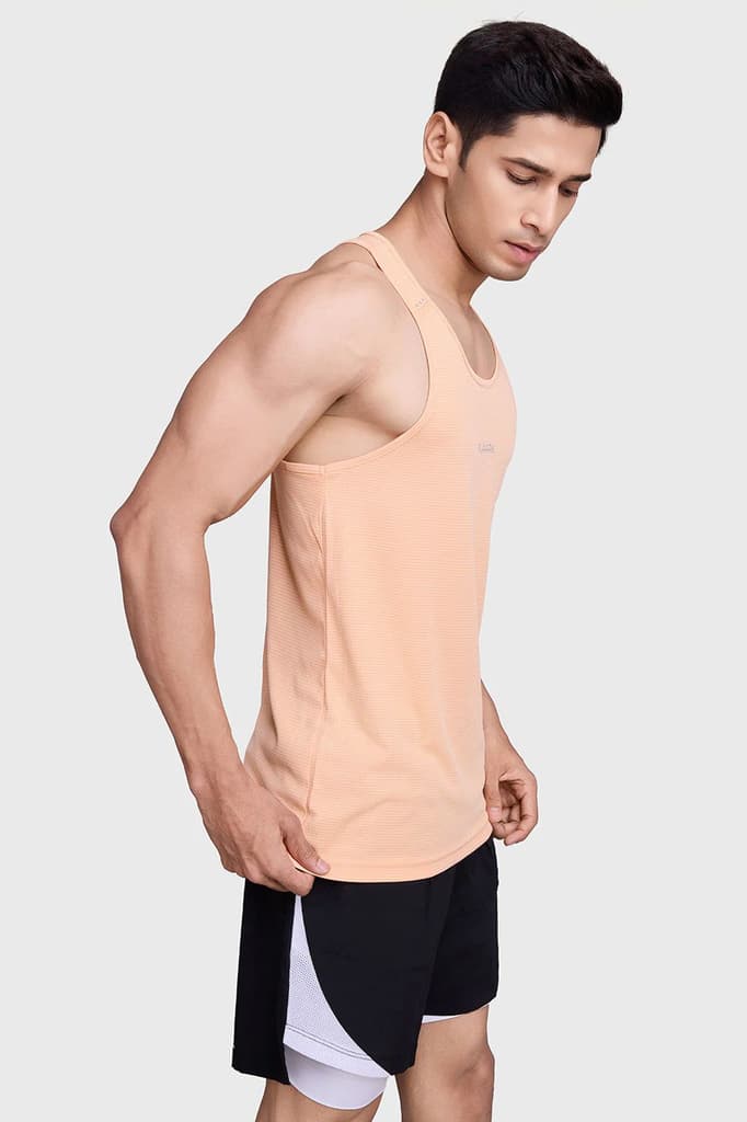 Checks Running Tank Peach — photo 5