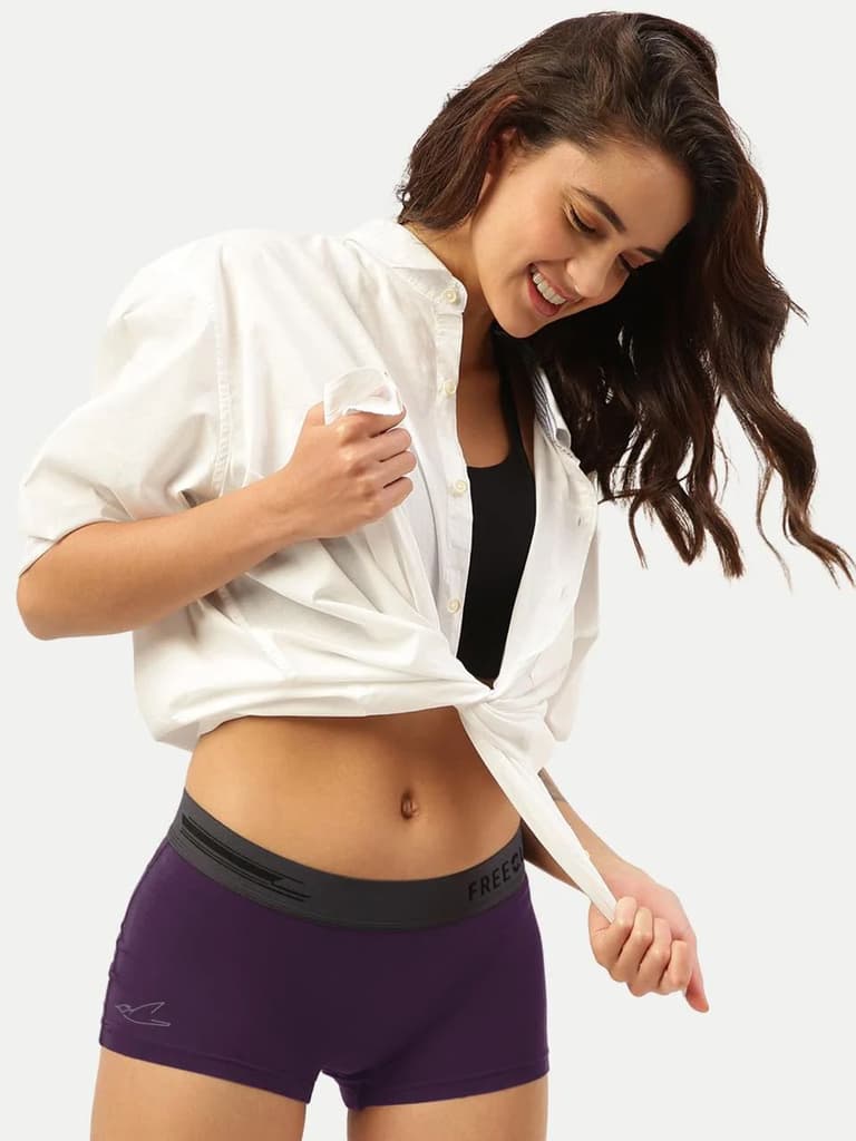 Women's Micro Modal Boy Shorts (Pack of 1) — photo 15