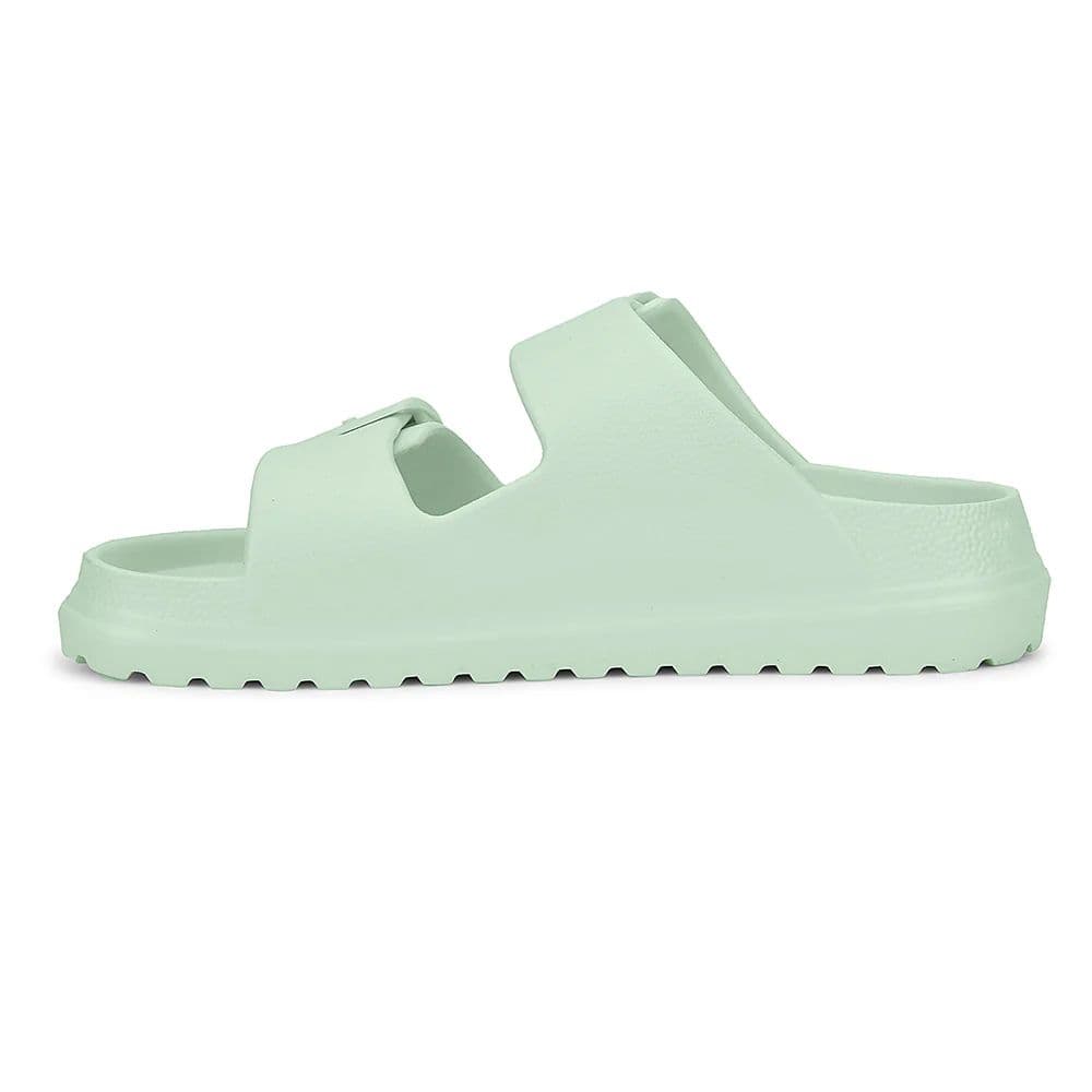 A-HA Light Green Casual Flat Sandal For Women EASYPRO By Liberty — photo 3