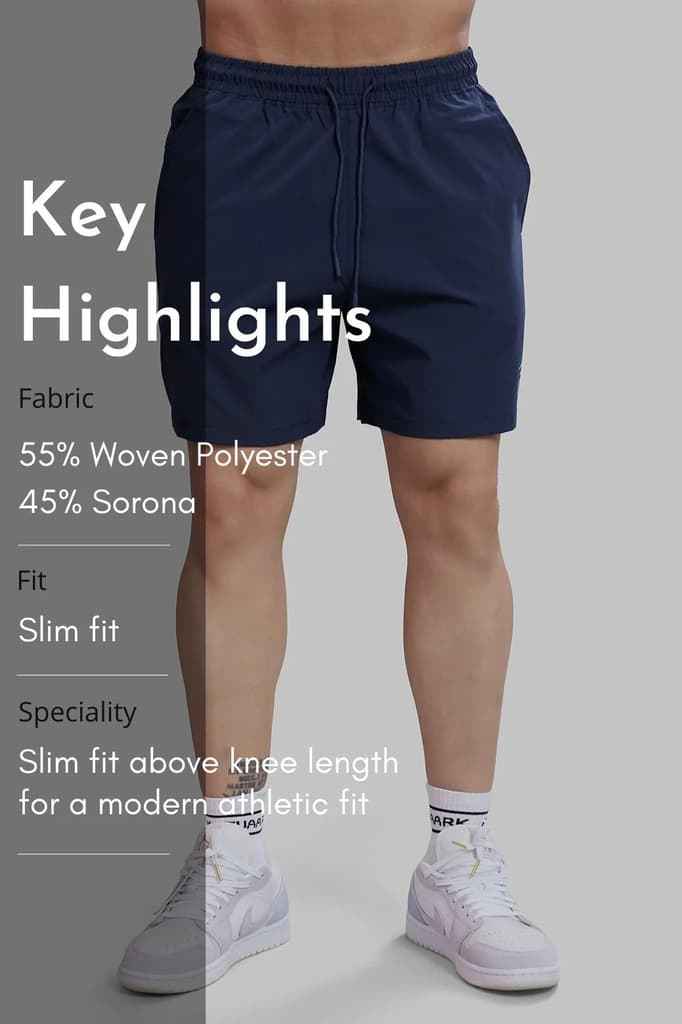 Thread Shorts Navy — photo 7