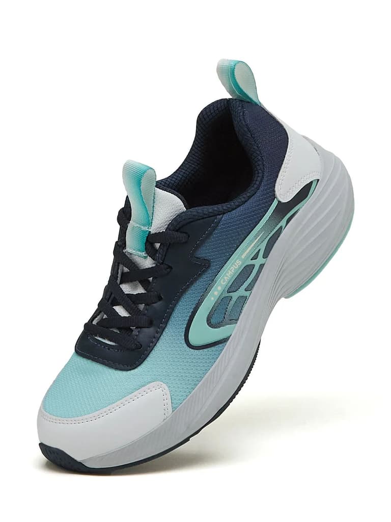 LUNAR Navy Child Running Shoes — photo 3
