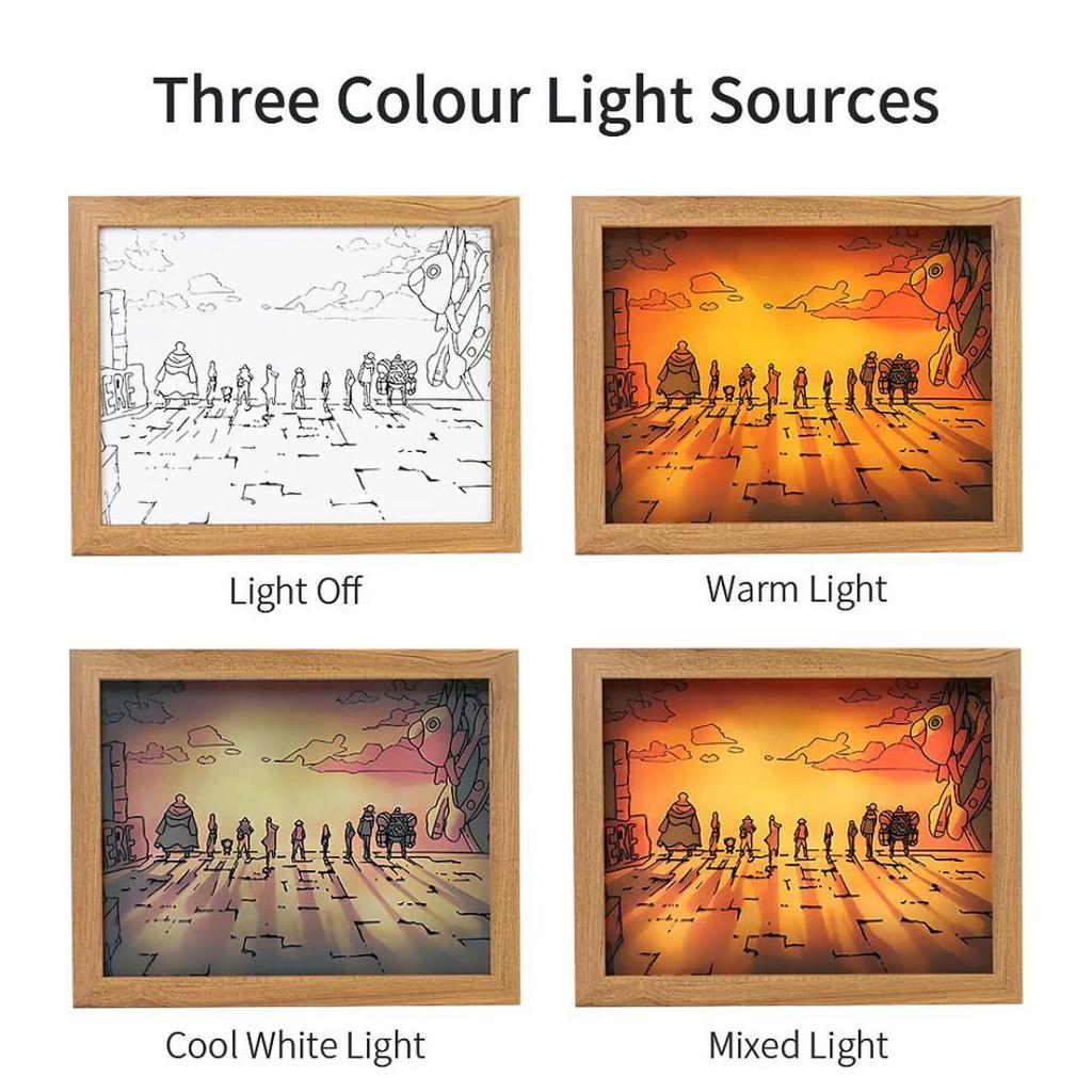 One Piece Light Painting | Luffy Crew LED Light Painting — photo 8