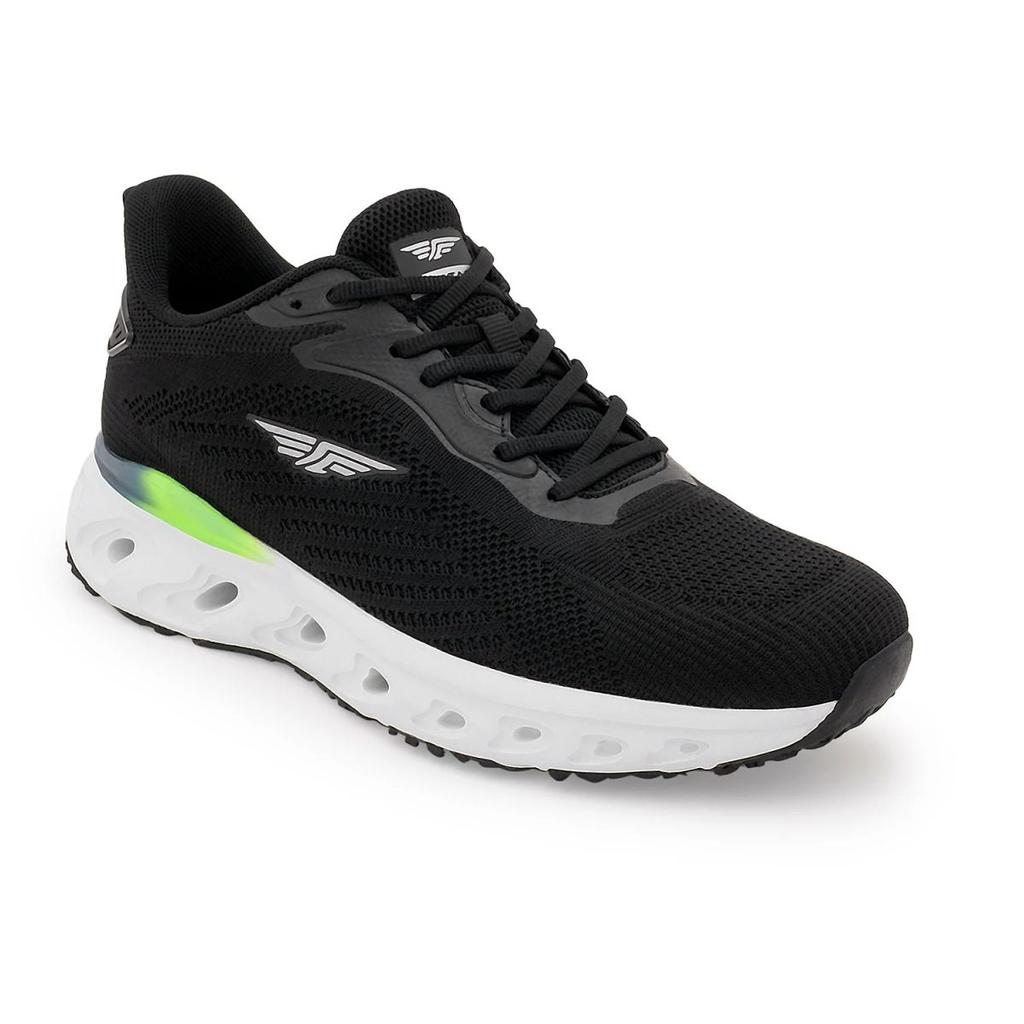 Athleisure Sports Shoes for Men in Black | Low-Cut Athleisure Shoes. — 6 / Black