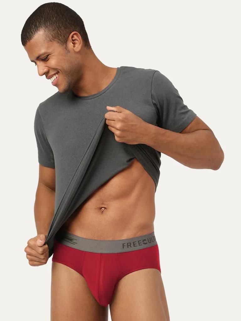 Men's Anti-Bacterial Micro Modal Brief in Contrast Waistband (Pack of 1) — photo 4