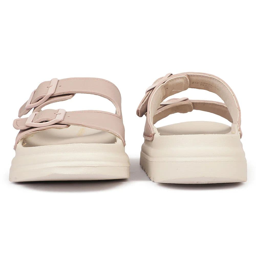 Healers ZQ-DMSL-07 Everyday Comfort Peach Casual Slippers for Women By Liberty — photo 7