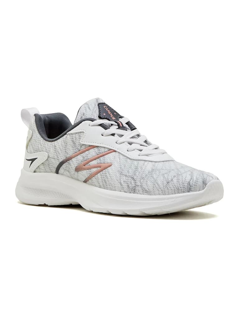TERRA White Women's Running Shoes — White / 4