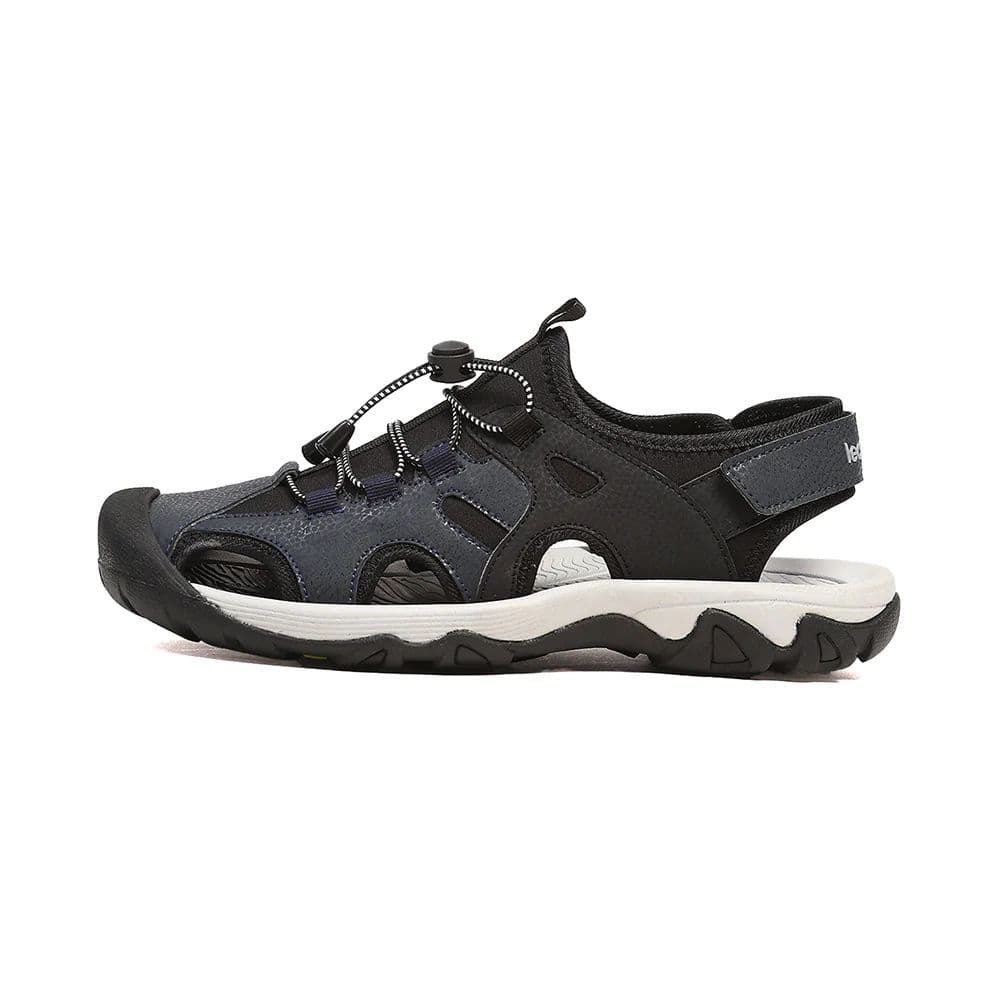 Leap7X TAISON-1 Black Casual Fisherman Sandals for Men by Liberty — photo 5