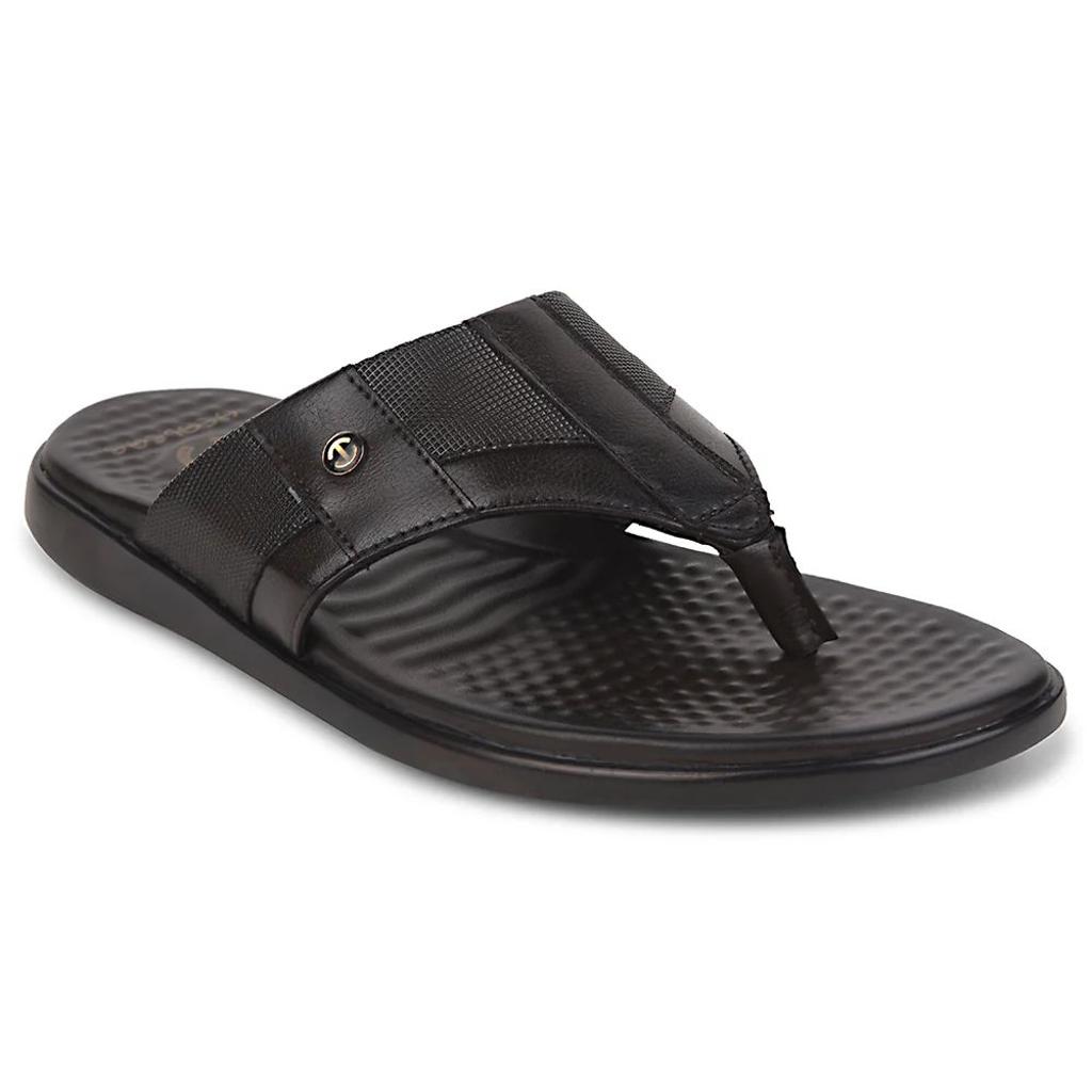 Healers Brown Casual Slipper For Men SOFTER-2 By Liberty