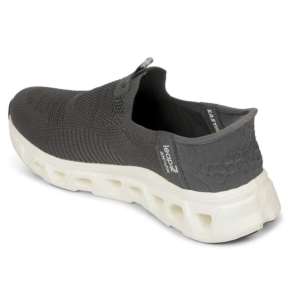 LEAP7X AIRFLOW-20 EAZYGO Dark Grey Sports Running Shoes for Men — photo 3