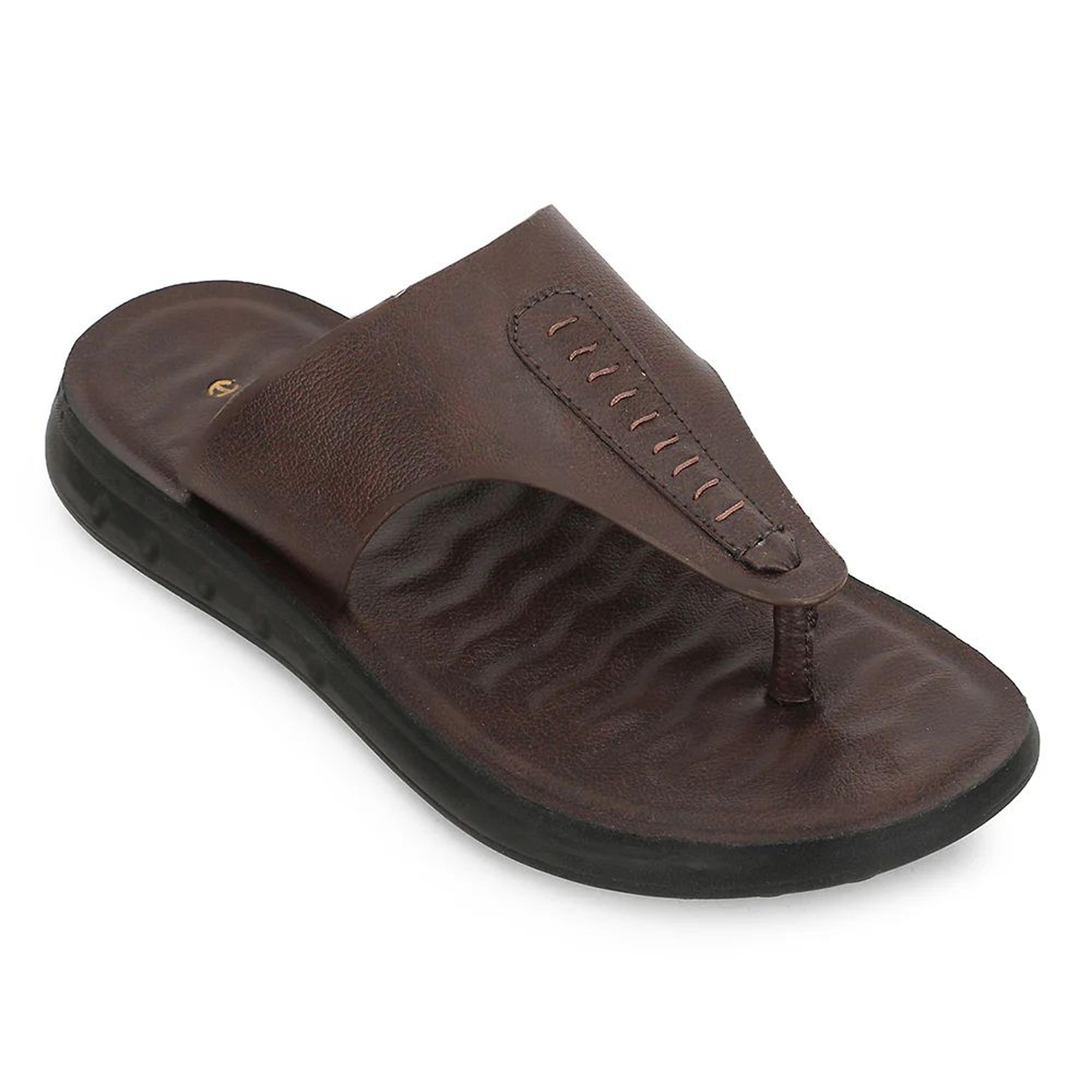 Healers Brown Casual Slipper For Men GHD-82 By Liberty