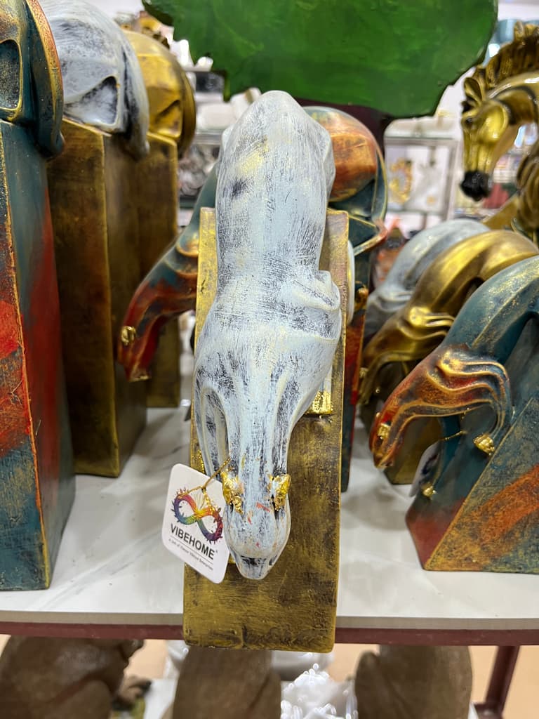 Gold Statue of a Horse | Sculpture | Bronze | Gold