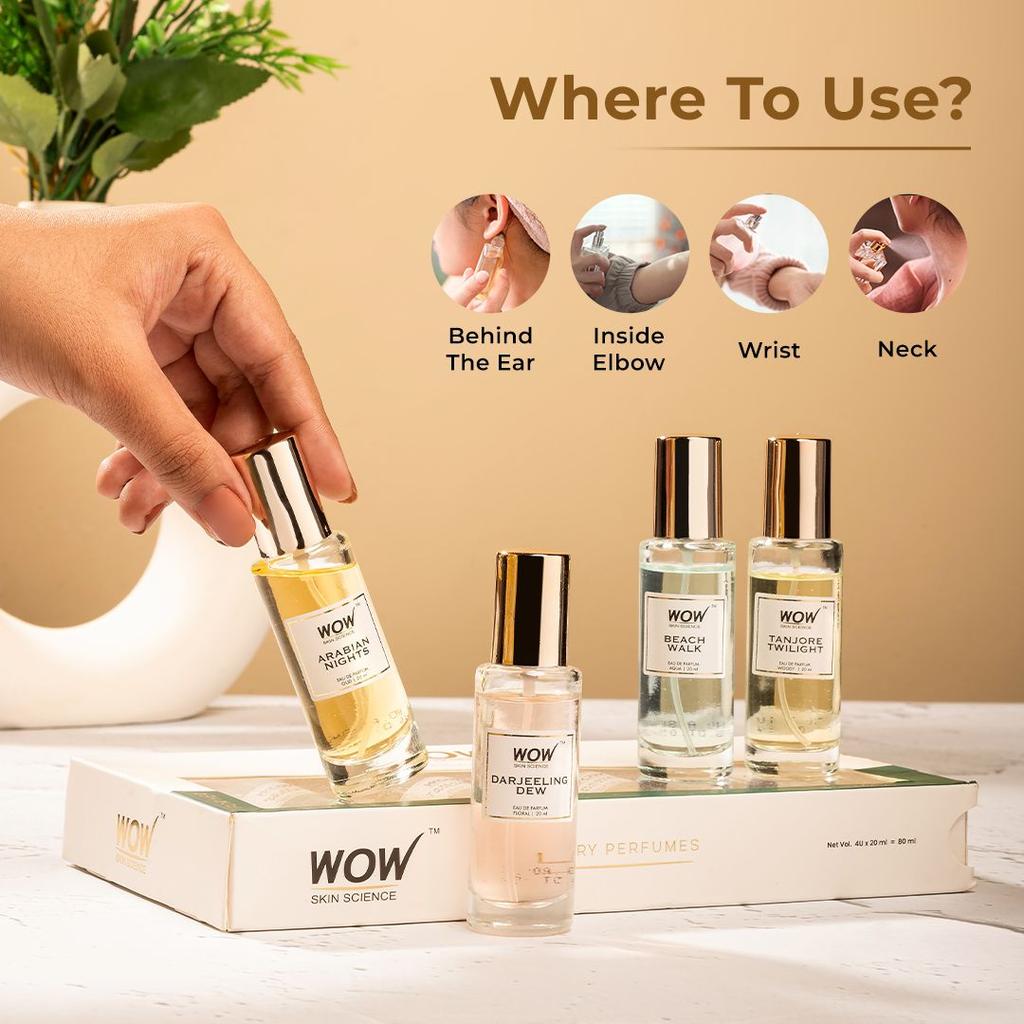 Eau De Parfum Kit for Her Four-Scent Fragrance Wardrobe