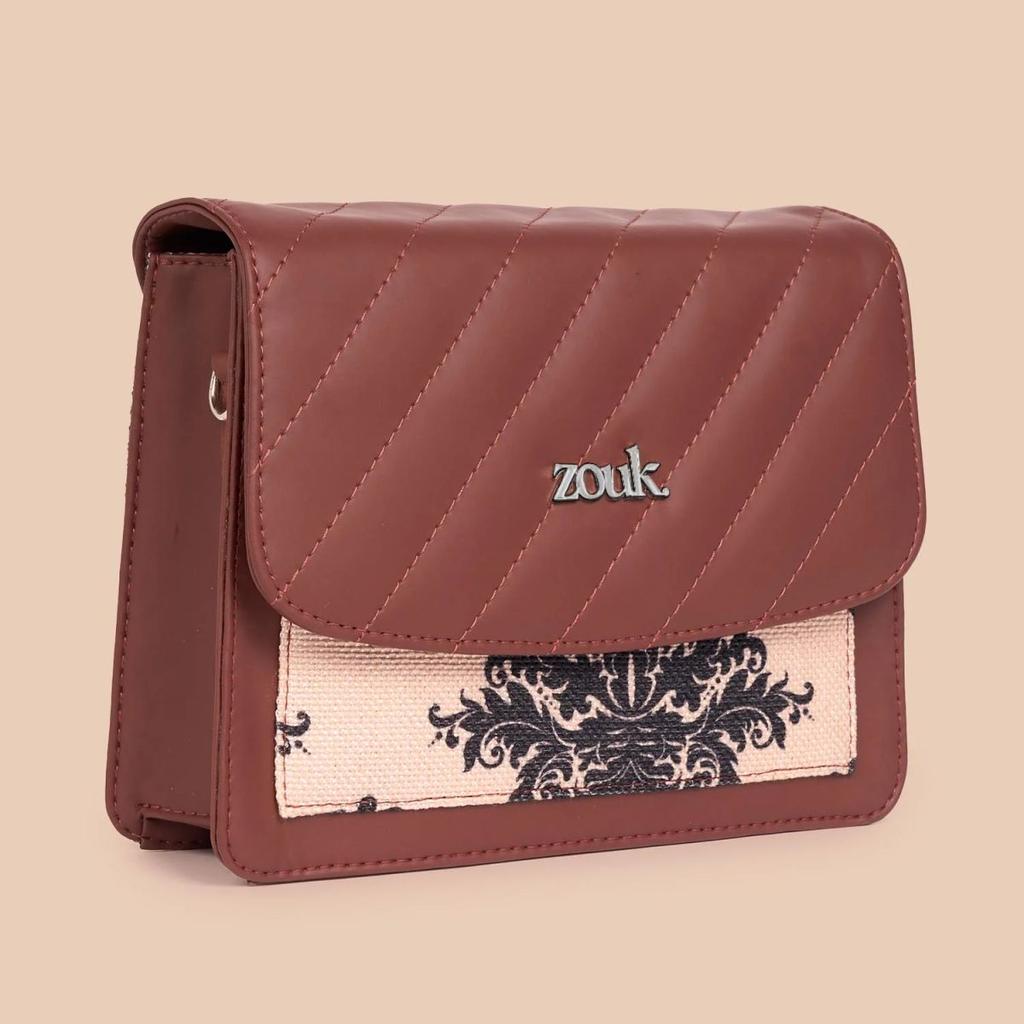 Mughal Motif Print Beyond Basic Sling Bag — photo 2