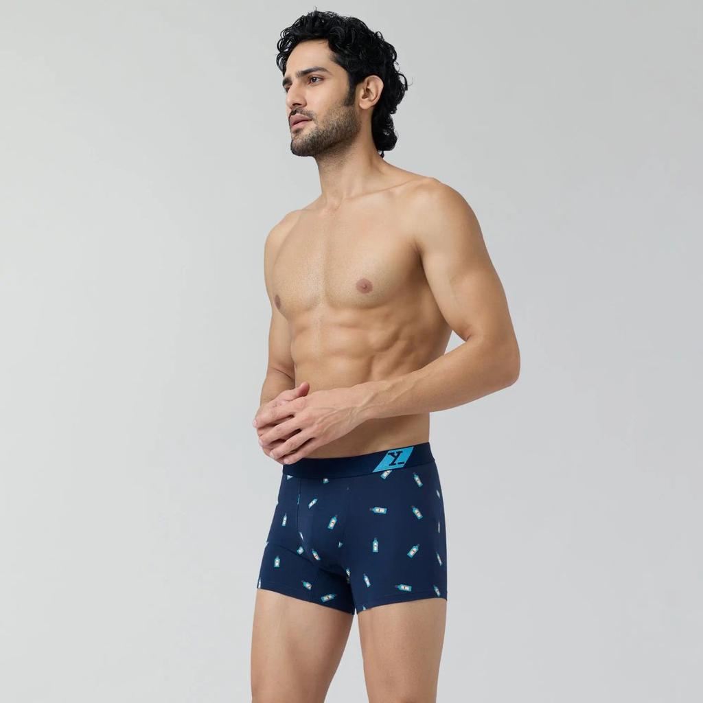 Splash Cotton Stretch Trunks Gin Blue — photo 3