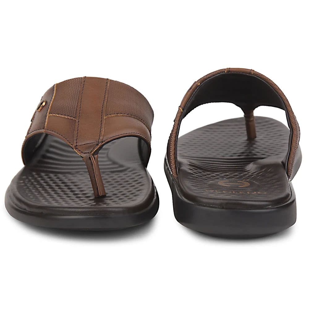 Healers Tan Casual Slipper For Men SOFTER-2 By Liberty — photo 6