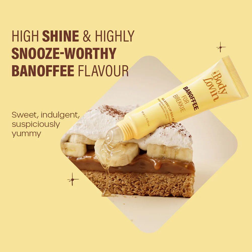 Banoffee for Brekkie Glassic Lip Balm by BodyLovin'