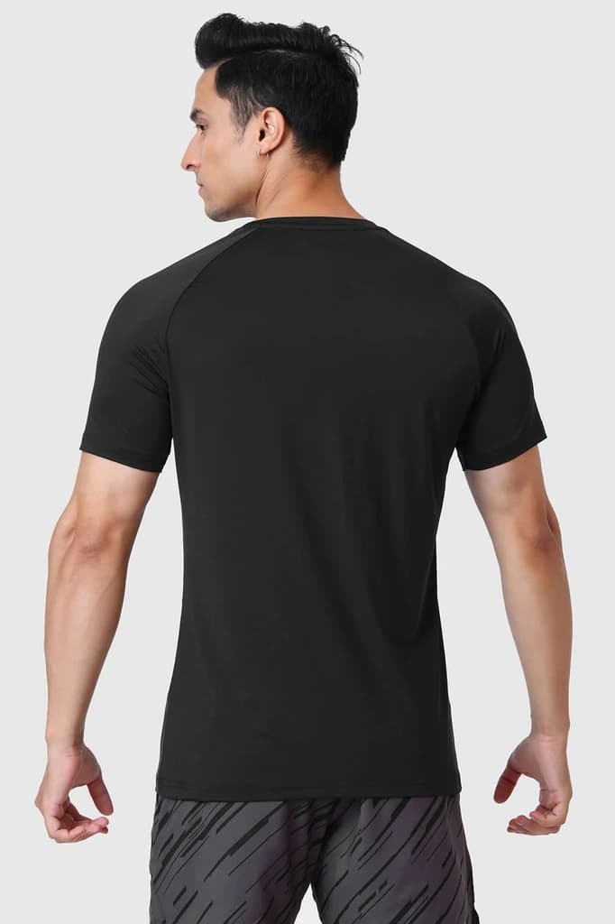 Bare Nylon T-shirt Black — photo 8