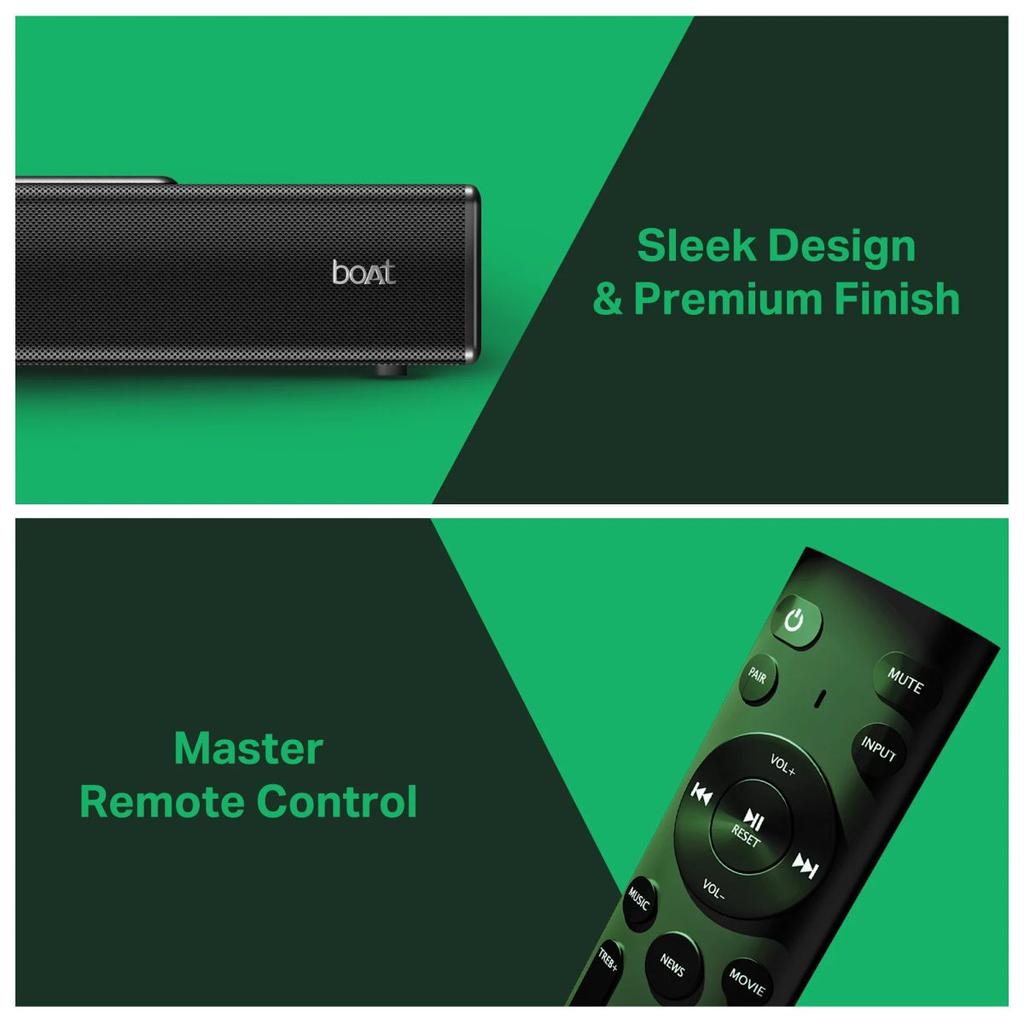 boAt Aavante Octave Plus | 2.2 Channel Soundbar with 80W Audio, EQ Modes & Bluetooth v5.3