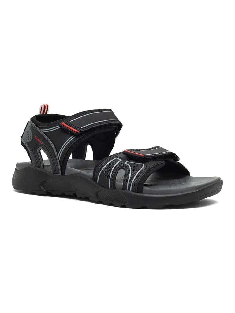 GC-22172 Black Men's Sandals — Black / 6