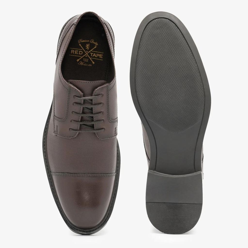 Derby Shoes for Men in Teak | Formal Derby Shoes — photo 5