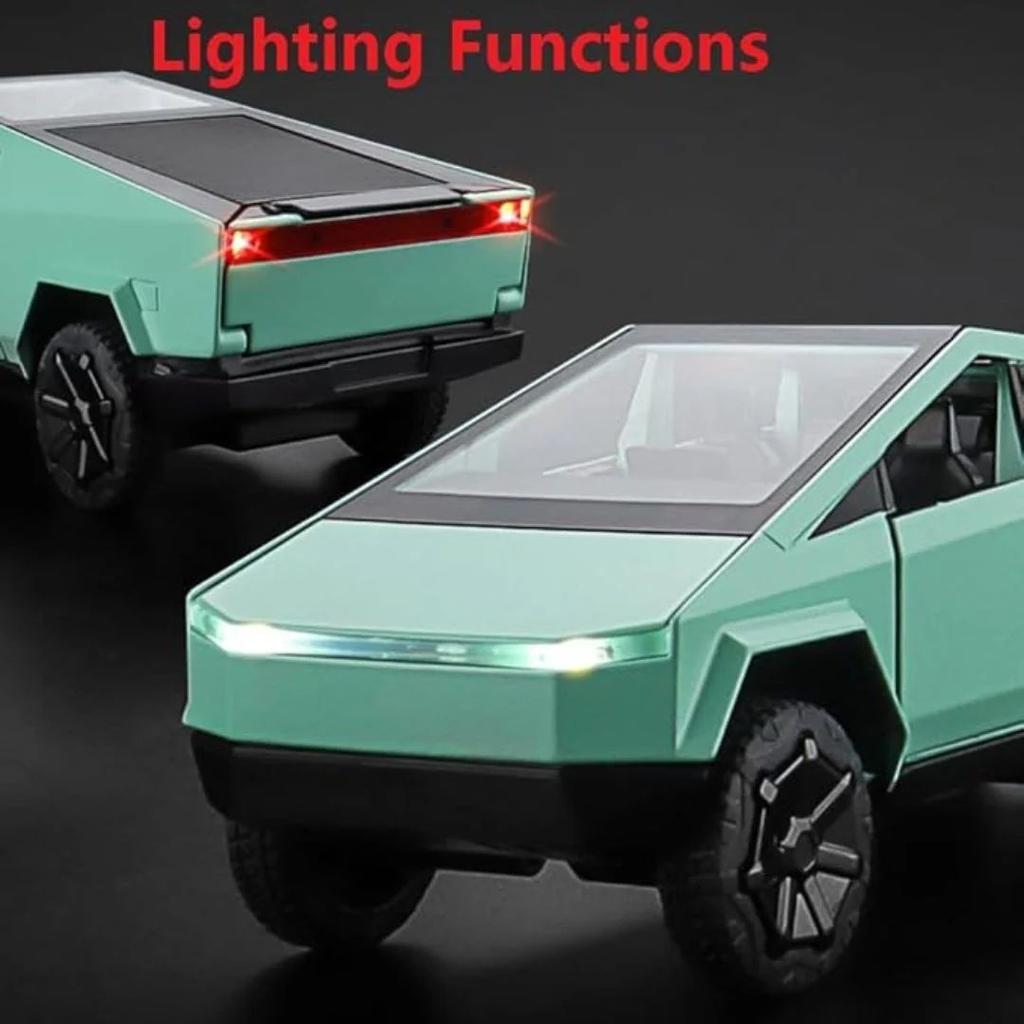 Die-Cast RV Trailer | 1 : 32 Pickup Truck with Motorcycle — photo 5