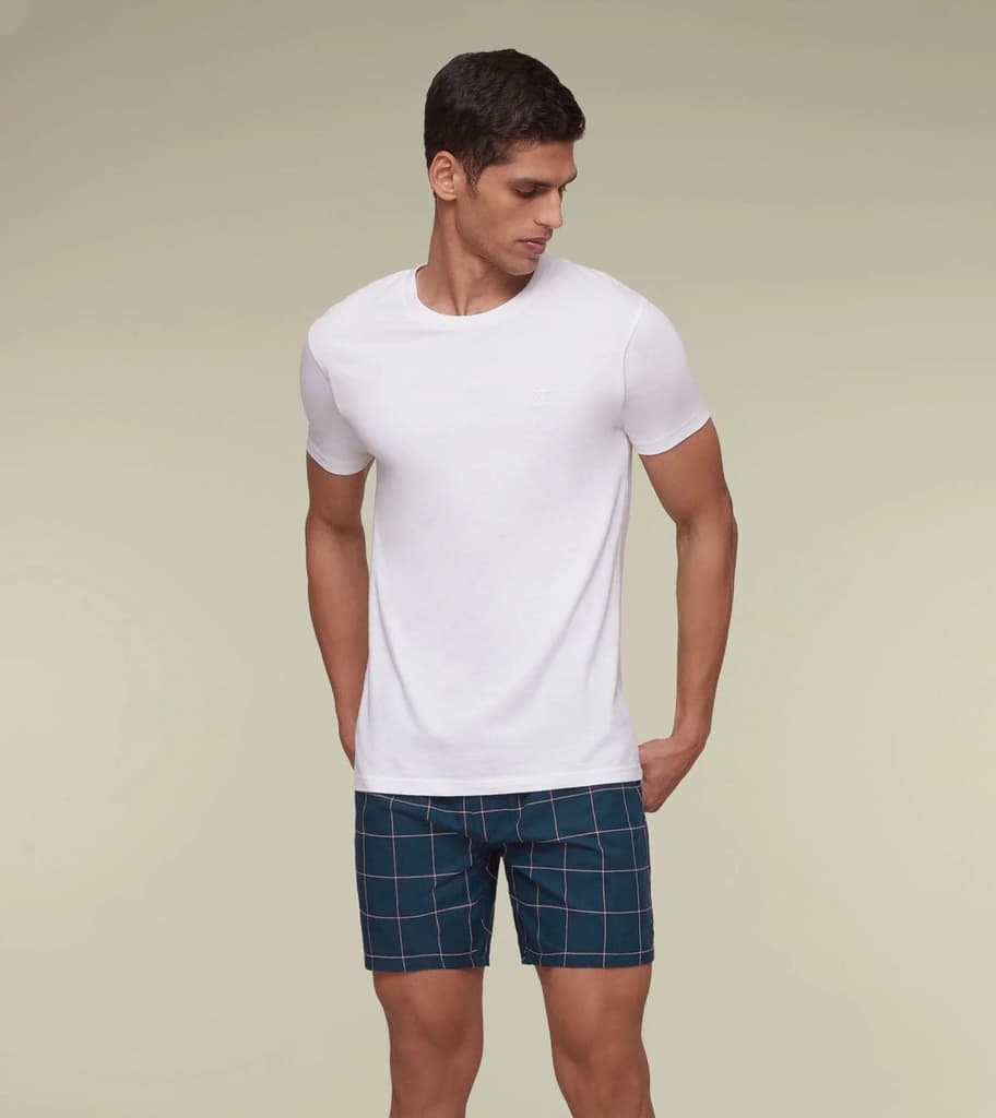 Checkmate Combed Cotton Boxers Pink Pop — photo 5