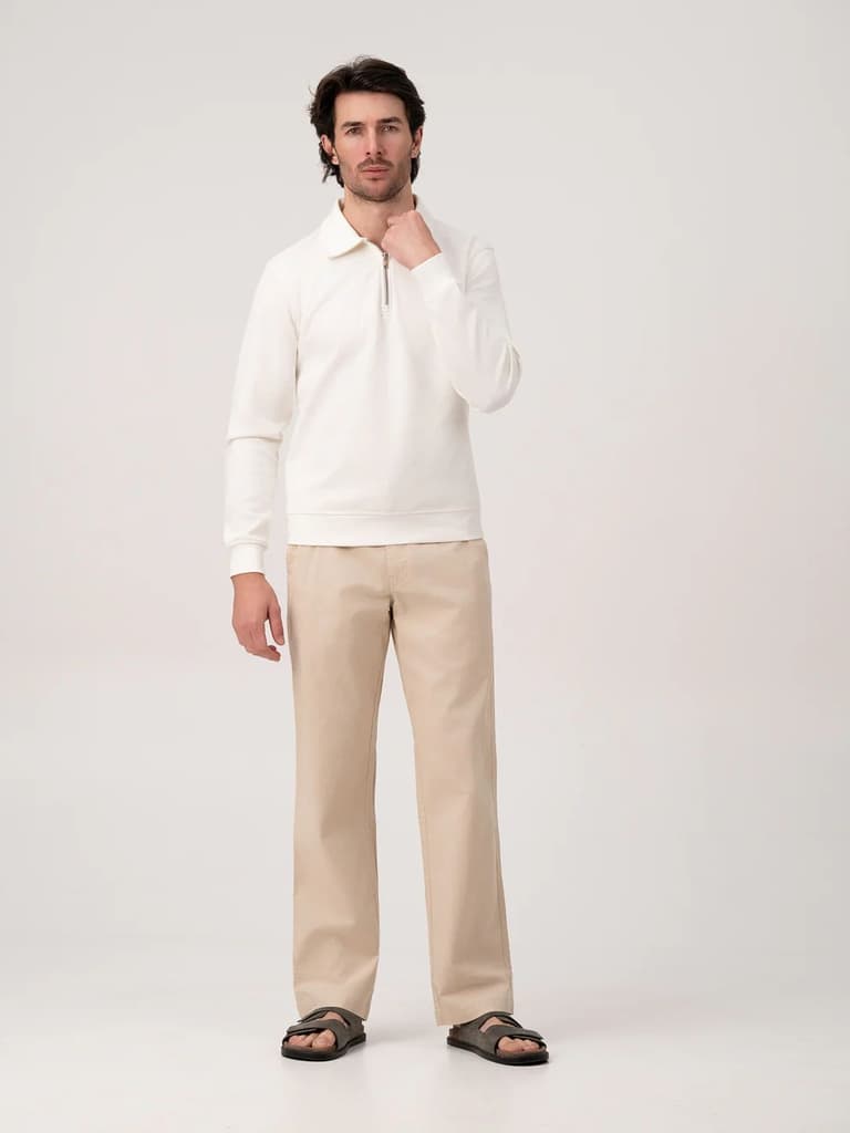 Cappadocia Beige Relaxed Fit Lounge Pants — photo 8