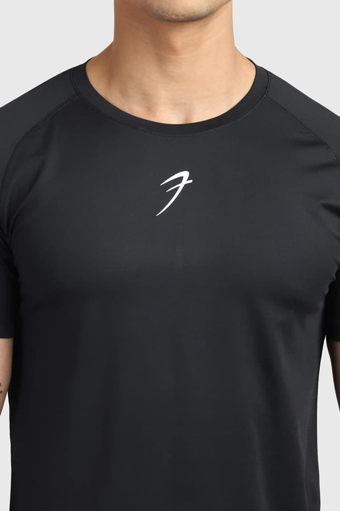 Sleek T-shirt Black / Logo — photo 3
